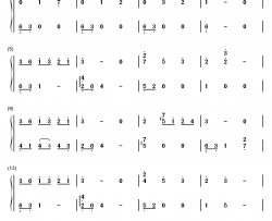 変わりえぬ、ひと钢琴简谱-数字双手-MOKA☆