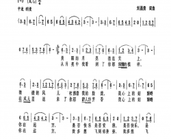 远方简谱-彭跃军演唱-刘昌贵/刘昌贵词曲