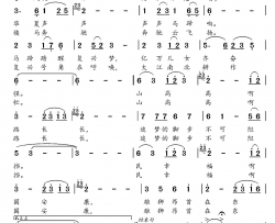 扬鞭策马追梦忙简谱-泽旺多吉演唱-格桑坚赞/孙洪斌、向琛子词曲