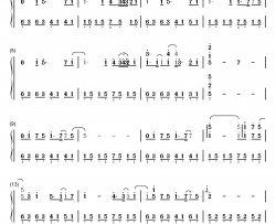 A Little Story 钢琴简谱-数字双手- Valentin