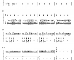 Harlem's Nocturne钢琴简谱-数字双手-Alicia Keys