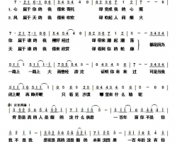 百年孤寂简谱-王菲演唱-林夕/C·Y·Kong、Adrian Chan词曲