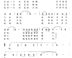 送给我的老师简谱