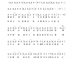 从这里走向远方简谱-苏斌斌演唱-作曲：苏斌斌词曲