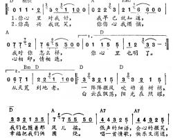 我俩最要好简谱-孙仪词/刘家昌曲张海波-