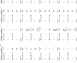 Irresistible钢琴简谱-数字双手-One Direction