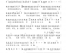 风筝泪简谱-陈瑞演唱-周兵/宋宇词曲