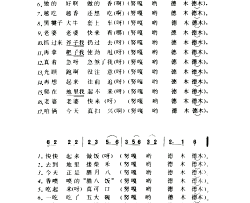 农夫打兔哈库麦简谱