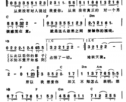 轻轻地叹息简谱-带和弦周冰倩-