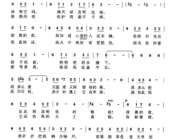 [前苏联]漆黑的夜电影《两个战士》插曲简谱