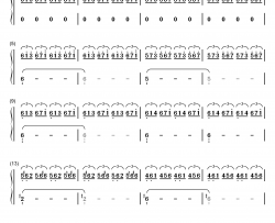 Letting Go钢琴简谱-数字双手-Isaac Shepard