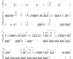 I Do钢琴简谱-数字双手-菅野洋子