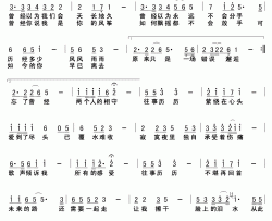 放飞的风筝简谱-茹雪演唱