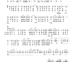 苍穹之下简谱-高雅演唱-玉镯儿/尹子词曲