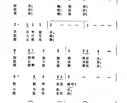 留步！留步！香港电视剧《再向虎山行》插曲简谱