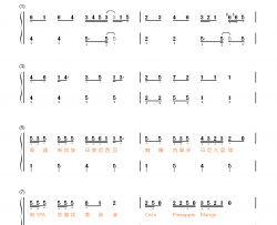 咖喱咖喱钢琴简谱-牛奶咖啡演唱