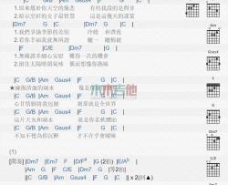 湖水吉他谱_梁咏琪