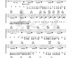 【G调版】就是南方凯《问心》吉他谱 原版弹唱六线谱 高清图片谱 Guitar Tabs