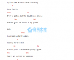 Freedom_吉他谱_被解救的姜戈