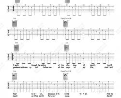 Shawn,James《Through the Valley》吉他谱(E调)-Guitar Music Score