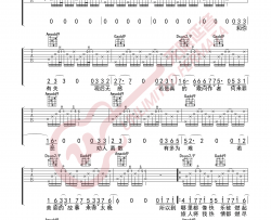 《我好像在哪见过你》吉他谱-薛之谦-C调原版弹唱谱-高清六线谱