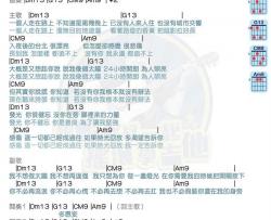 《灯光》吉他谱-马叔叔吉他教学-谢震廷