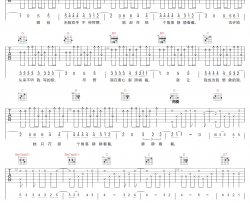 她从来不听我写的歌吉他谱_咖喱3000_G调指法原版编配