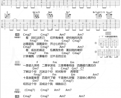 年轮说吉他谱 C调杨丞琳 弹唱教学视频