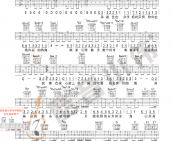 请先说你好吉他谱-贺一航-E调原版-吉他教学视频