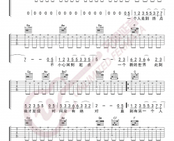 我们的明天吉他谱_鹿晗/徐艺洋_C调_弹唱谱