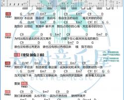 那英《出现又离开》吉他谱(G调)-Guitar Music Score