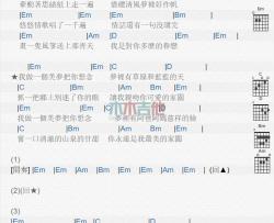 梦草原_吉他谱_乌兰图雅