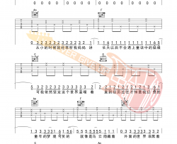 zyboy忠宇《妈妈的话》C调吉他谱 革命吉他版