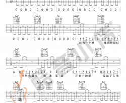 最美的期待 周笔畅 C调指法标准版 吉他谱 周笔畅 吉他图片谱 高清