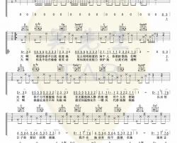 《阿拉斯加海湾》吉他谱_蓝心羽_G调弹唱六线谱