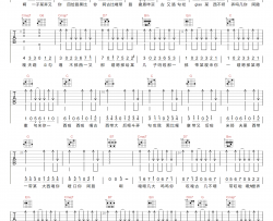 YOASOBI《群青》吉他谱 G调指法原版编配 民谣吉他弹唱六线谱