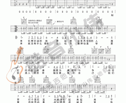 《国际歌》吉他谱C调中级版_酷音小伟编谱_唐朝乐队