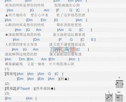 祁隆《醉相思》吉他谱-Guitar Music Score