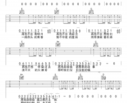 再也不会去丽江吉他谱-赵雷-六线谱高清版-G调弹唱谱