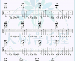 倒带吉他谱_周杰伦/蔡依林_C调_弹唱教学视频