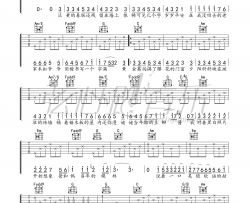 上海1943吉他谱 C调简单版_弦心跳音乐编配_周杰伦