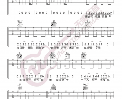 任然《那年》吉他谱 任然 吉他图片谱 高清