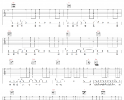 观众吉他谱_杨丞琳_C调指法原版编配_吉他弹唱六线谱