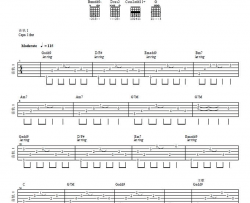 一盏灯吉他谱-喜伟-C调弹唱谱-《一盏灯》六线谱