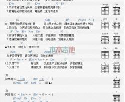 多苦都愿意_吉他谱_金城武