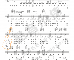 国际歌吉他谱_C调中级版_高清六线谱_吉他弹唱教学视频