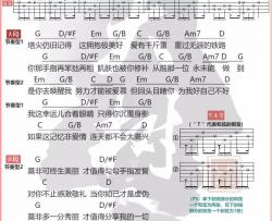 郑秀文《终身美丽》吉他谱(G调)-Guitar Music Score