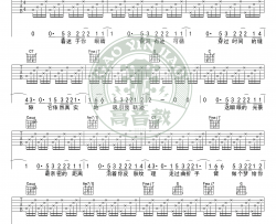 水星记吉他谱-郭顶-C调简单版-高清弹唱谱