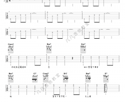 飞鸟和蝉吉他谱_任然_G调原版编配_吉他弹唱六线谱