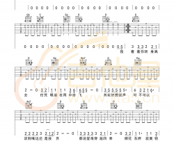《有没有一种思念永不疲惫》吉他谱-晓依-G调原版高清弹唱六线谱